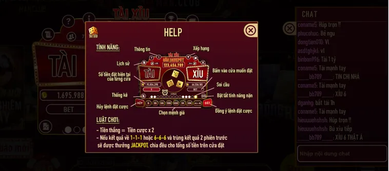 Cách Chơi Tài Xỉu Cổng Game ManClub Chi Tiết Cho Người Mới