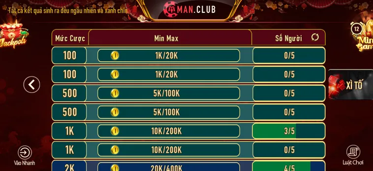 Trò Chơi Xì Tố ManClub Hướng Dẫn Luật Chơi Và Chiến Thuật Cơ Bản